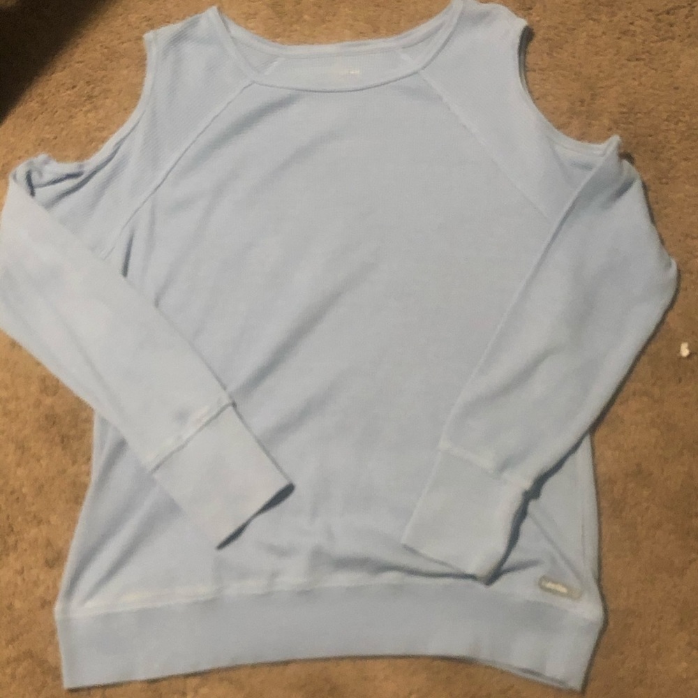 Long Sleeve Shirt w/ holes on shoulders